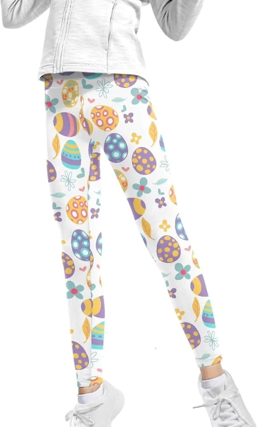 Leggings for Girls Kids Athletic Leggings School Dance Leggings High Waisted Yoga Pants