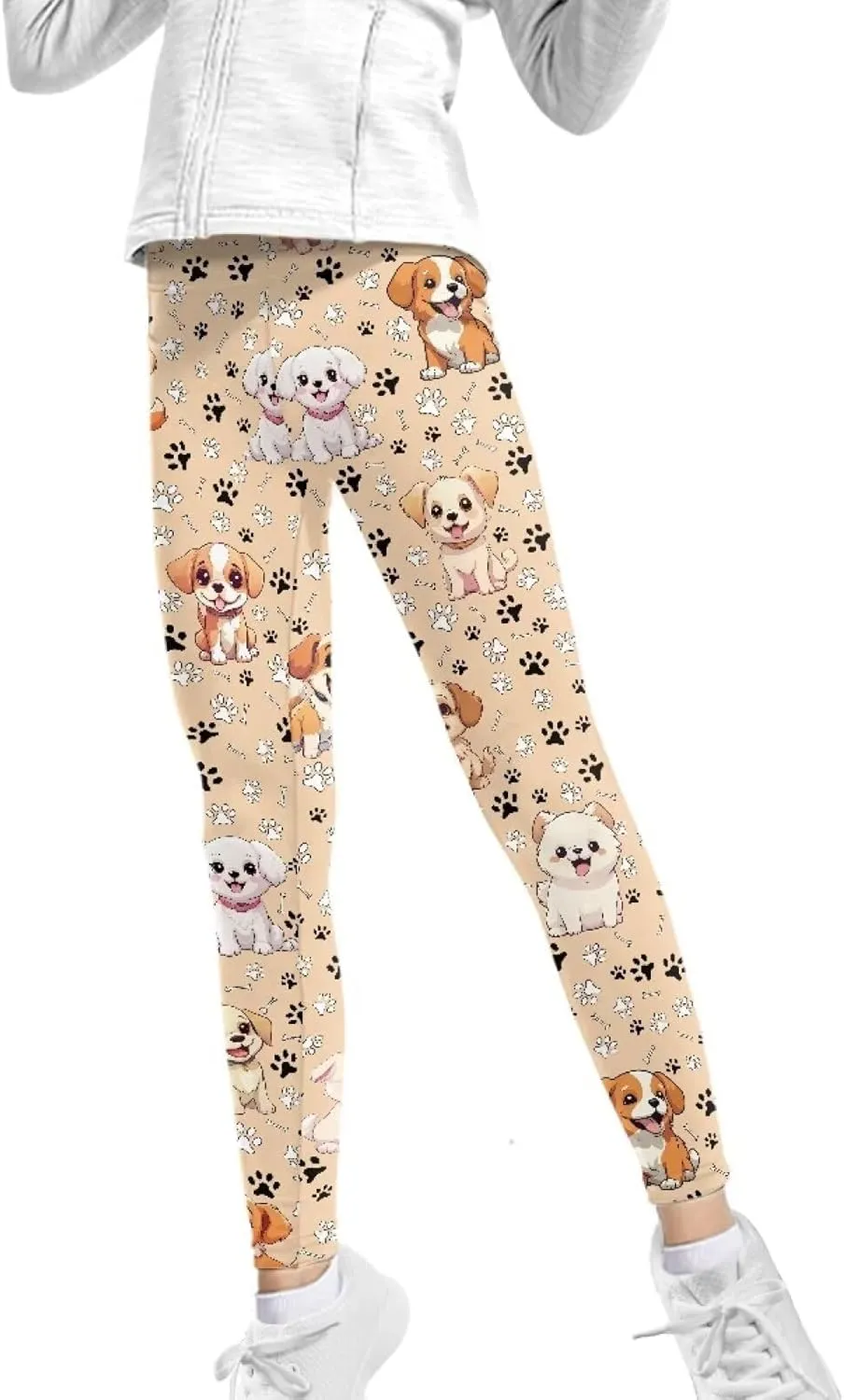 Leggings for Girls Kids Athletic Leggings School Dance Leggings High Waisted Yoga Pants