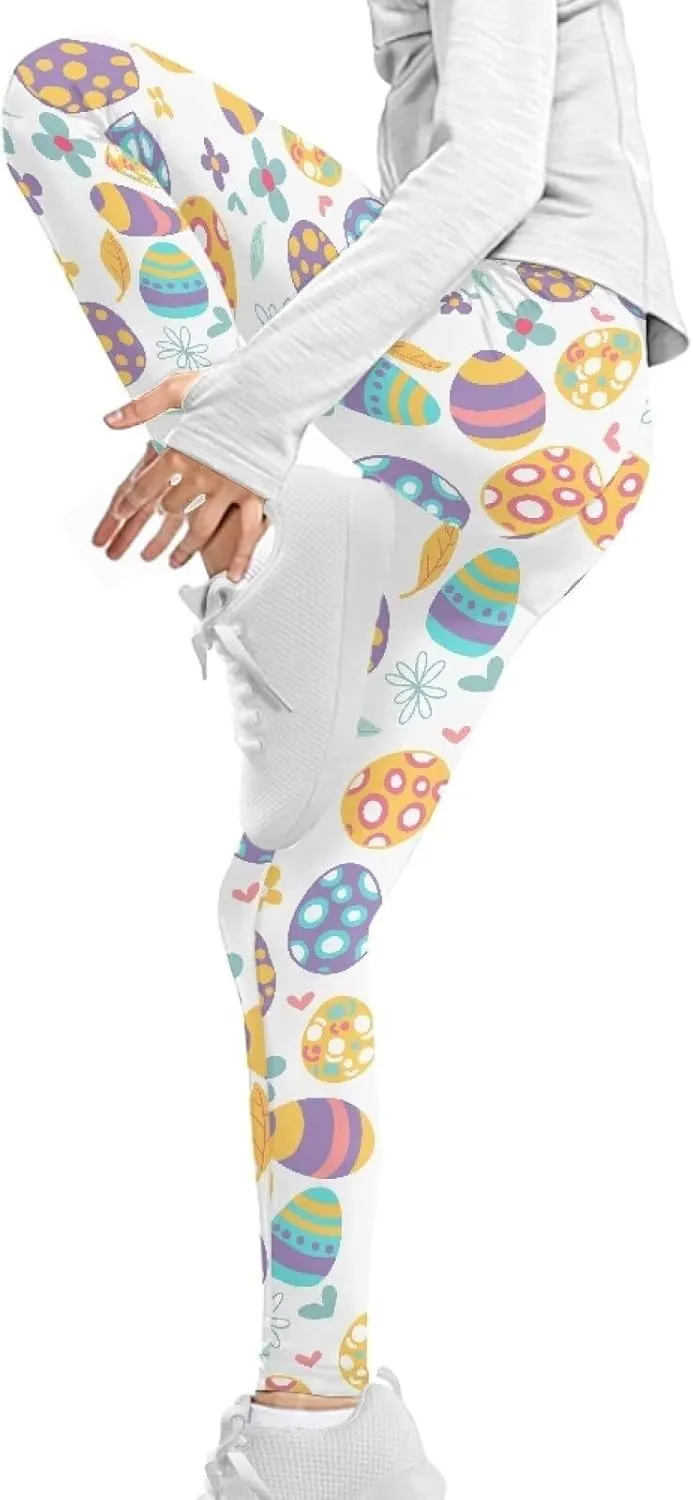Leggings for Girls Kids Athletic Leggings School Dance Leggings High Waisted Yoga Pants