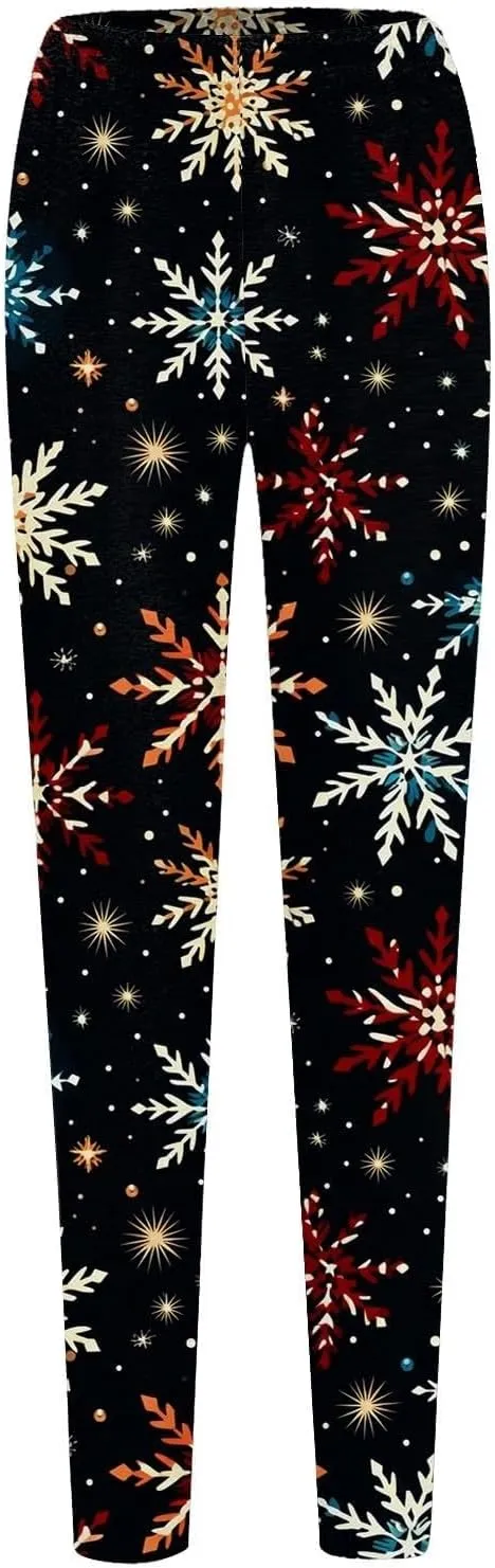 Leggings for Women Christmas Womens Leggings with Pocket Yoga Pants Set Ribbed Leggings Women Sheer Leggings