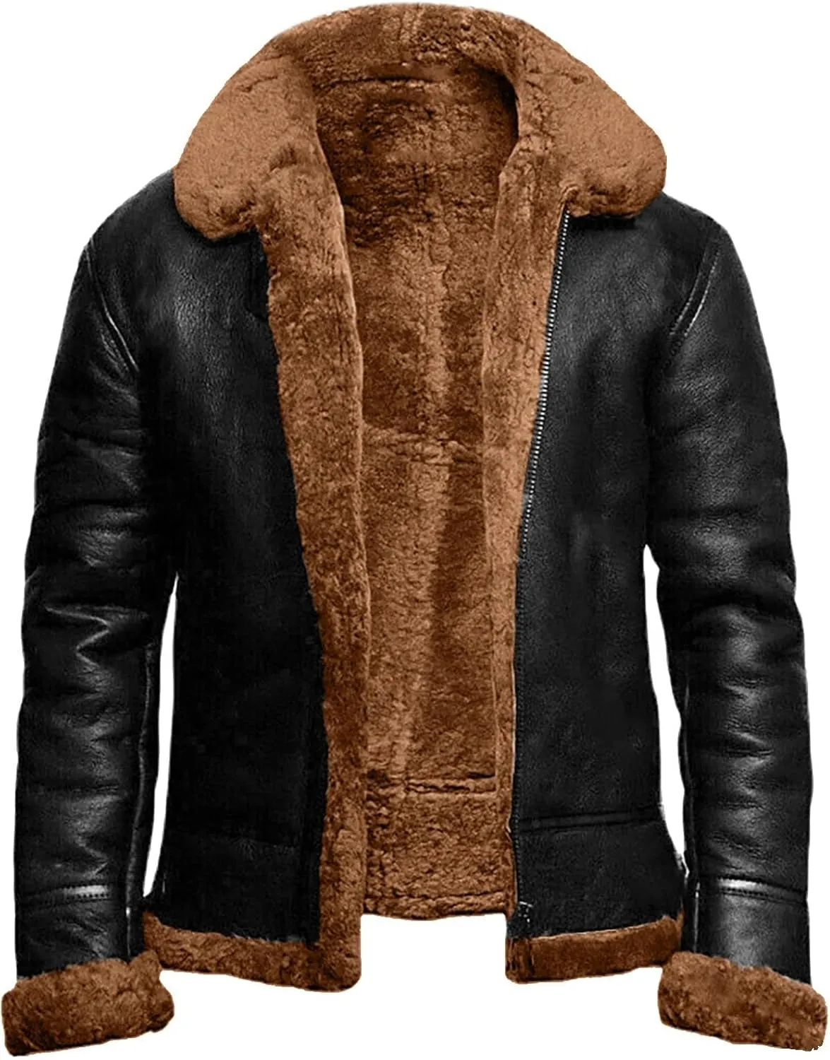 Long Sleeve Shirts for Men Casual Solid Color Zippered Jacket Top Thick Coat 14 Zip Pullover Mens Long Sleeve Shirts