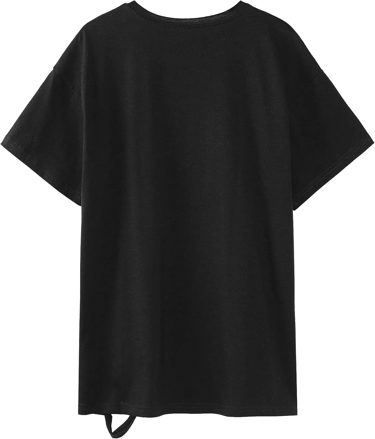 LovelyWholesale Womens Oversized Graphic Tees Short Sleeve T Shirts Casual Summer Tops