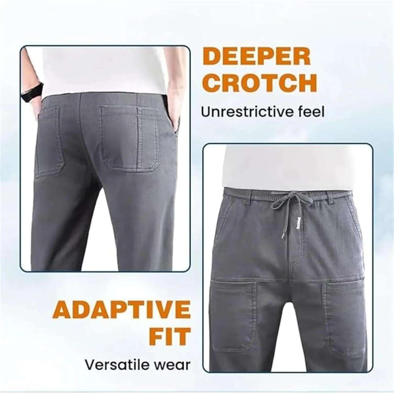 Manzera Stretch Cargo Pants Men, Multipants - High Stretch Multi-Pocket Durable Cargo Pants, Mencomfy Cargo Pants