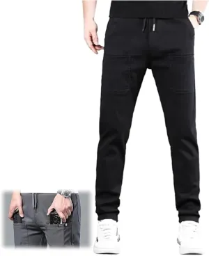 Manzera Stretch Cargo Pants Men, Multipants - High Stretch Multi-Pocket Durable Cargo Pants, Mencomfy Cargo Pants