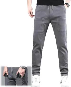 Manzera Stretch Cargo Pants Men, Multipants - High Stretch Multi-Pocket Durable Cargo Pants, Mencomfy Cargo Pants