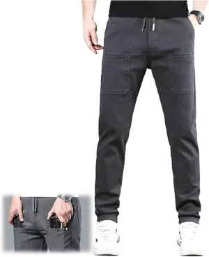 Manzera Stretch Cargo Pants Men, Multipants - High Stretch Multi-Pocket Durable Cargo Pants, Mencomfy Cargo Pants