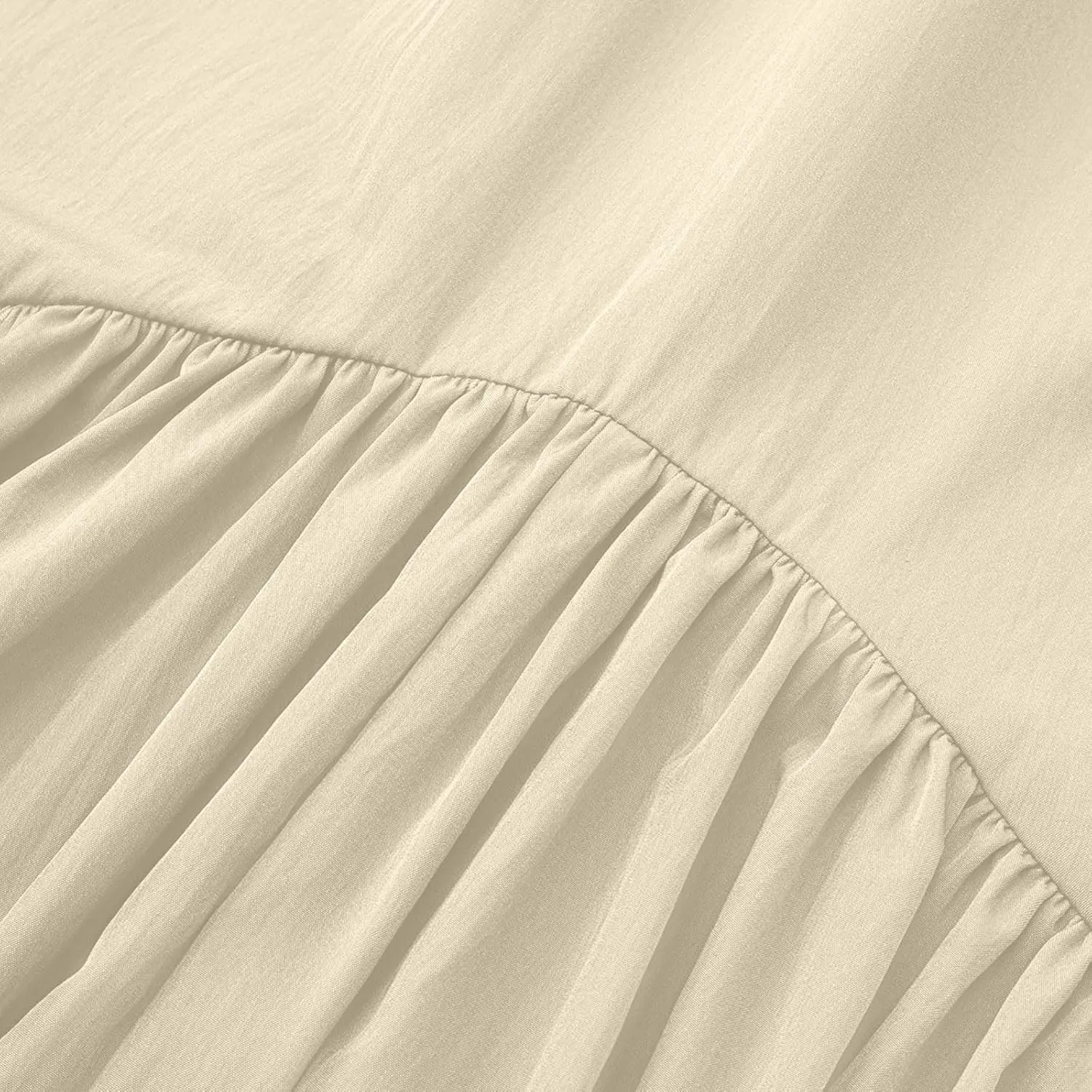 Maxi Skirts for Women Summer Fashion Flowy Pleated Long Skirt Casual High Waisted Drawstring Layered A Line Skirts