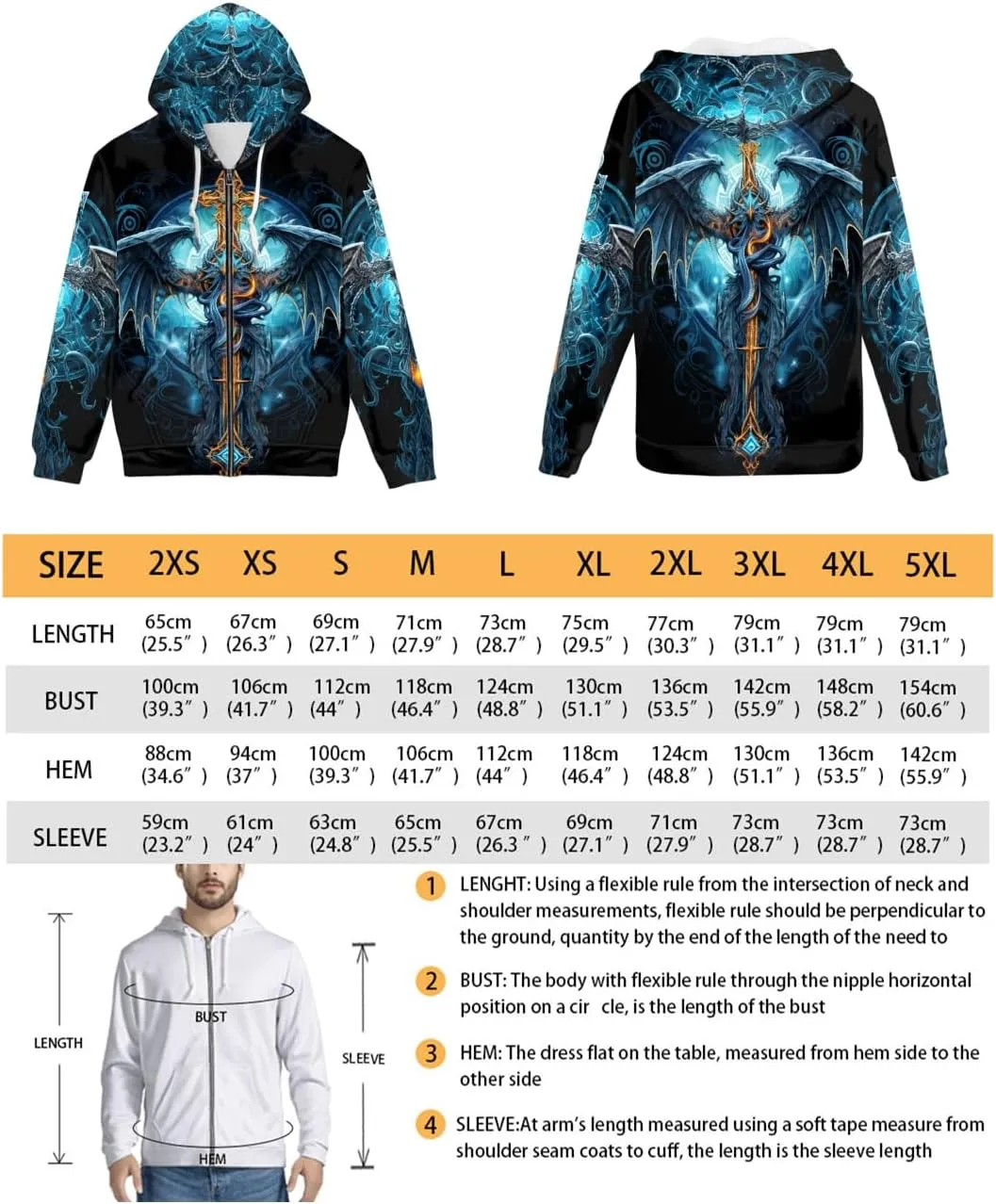 Men Women Full Zip-Up Hoodies 3D Print Graphic Sweatshirts Cool Novelty Hooded Hoodie
