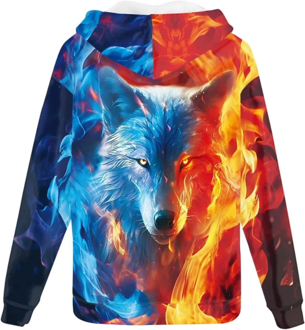 Men Women Full Zip-Up Hoodies 3D Print Graphic Sweatshirts Cool Novelty Hooded Hoodie