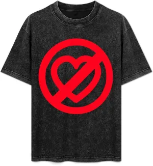 Men WomenVintage Oversized Novelty Drop Shoulder Short Sleeve T Shirts Tops