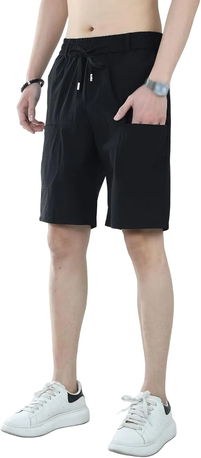 Mencomfy Cargo Pants Multipants - High Stretch Multi-Pocket Durable Cargo Pants