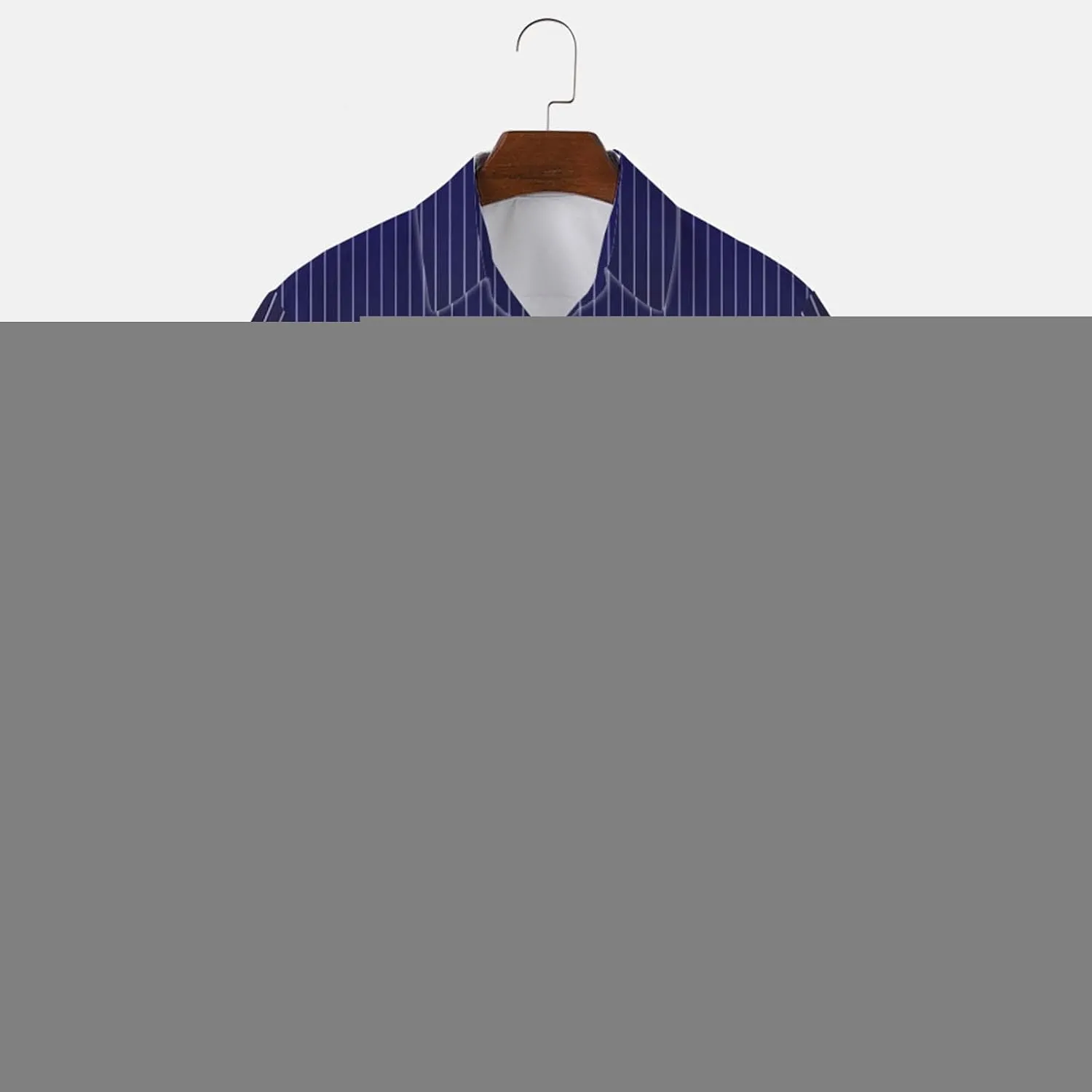 Men's Gradient Linen Shirts Short Sleeve Button Down Shirt Hawaiian Summer Beach Casual T Shirts Wedding Shirt for Men