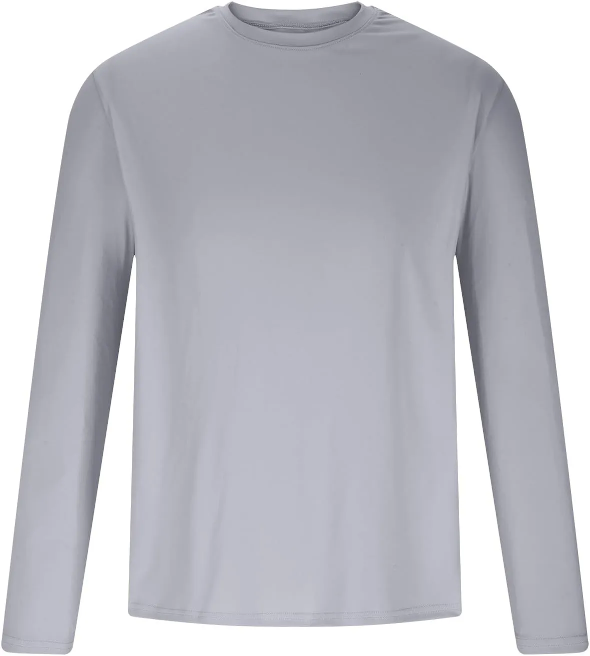 Mens UPF 50  UV Sun Protection Shirts Outdoor Long Sleeve SPF Rash Guard for Fishing Hiking Swimming Running