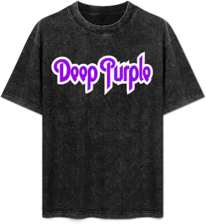 Men's Women's Vintage Oversized Short Sleeve T Shirts Novelty Drop Shoulder Tee Tops