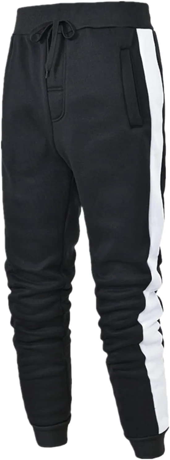 Mens Workout Cargo Sweatpants Waistband Fleeced Cargo Pants Cargo Pants for Men Cargo Cargo Pants Fashion Men's Sport