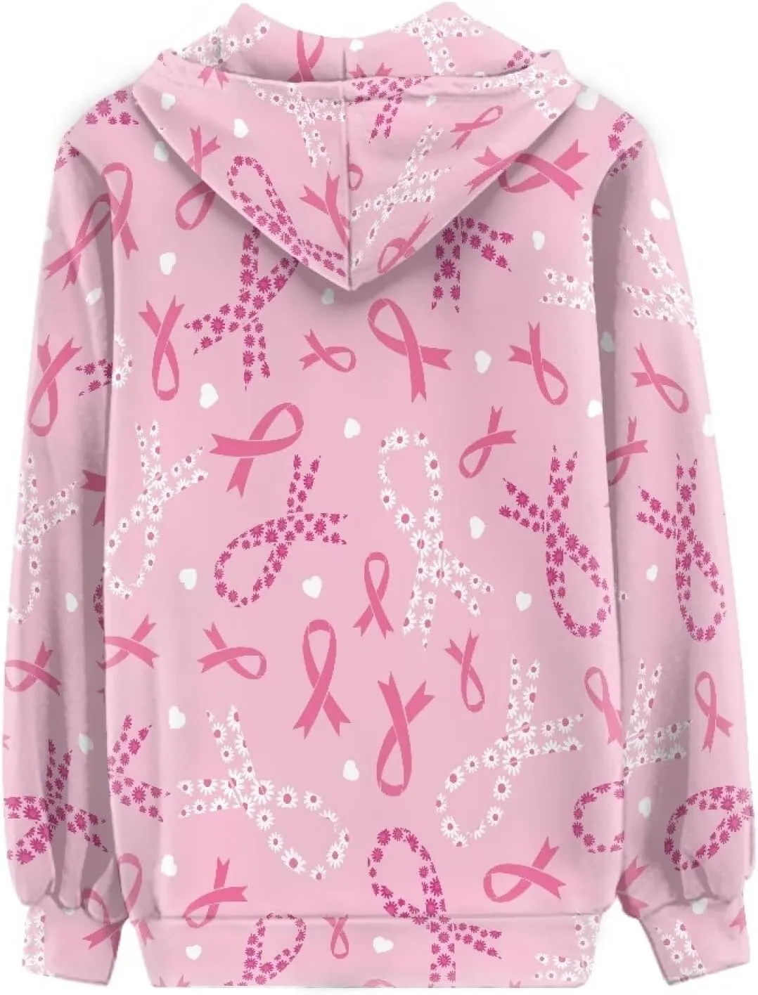 Novelty Print Zip Up Hoodies Long Sleeve Hooded Graphic Sweatshirt Jacket with Pocket