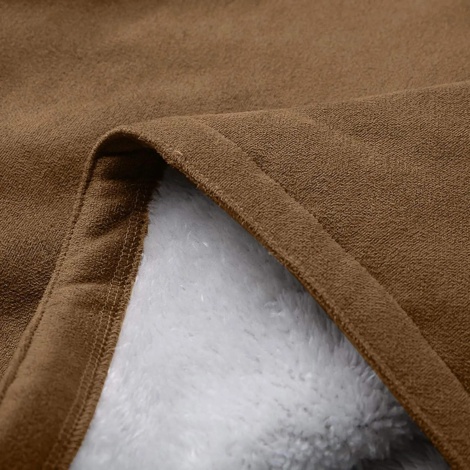 Ogiraw Womens Sherpa Lined Jackets Fashion Winter Fuzzy Fleece Hoodie Sweatshirt Casual Soft Cozy Horn Button Down Coats