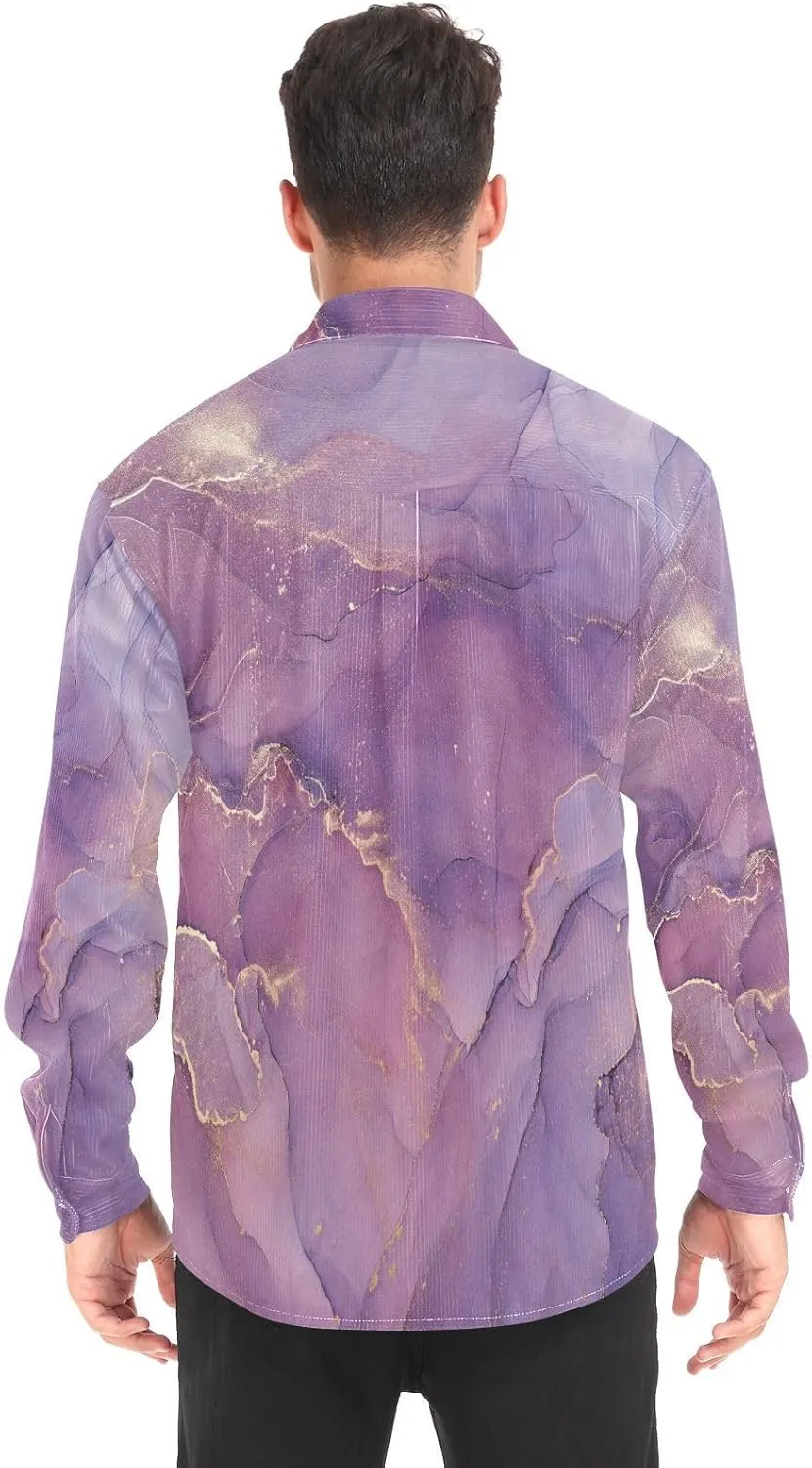 Oyihfvs Men's Long Sleeve Shirts, Women's Long Sleeve Shirts, Button Down Shirt (S-XXL)