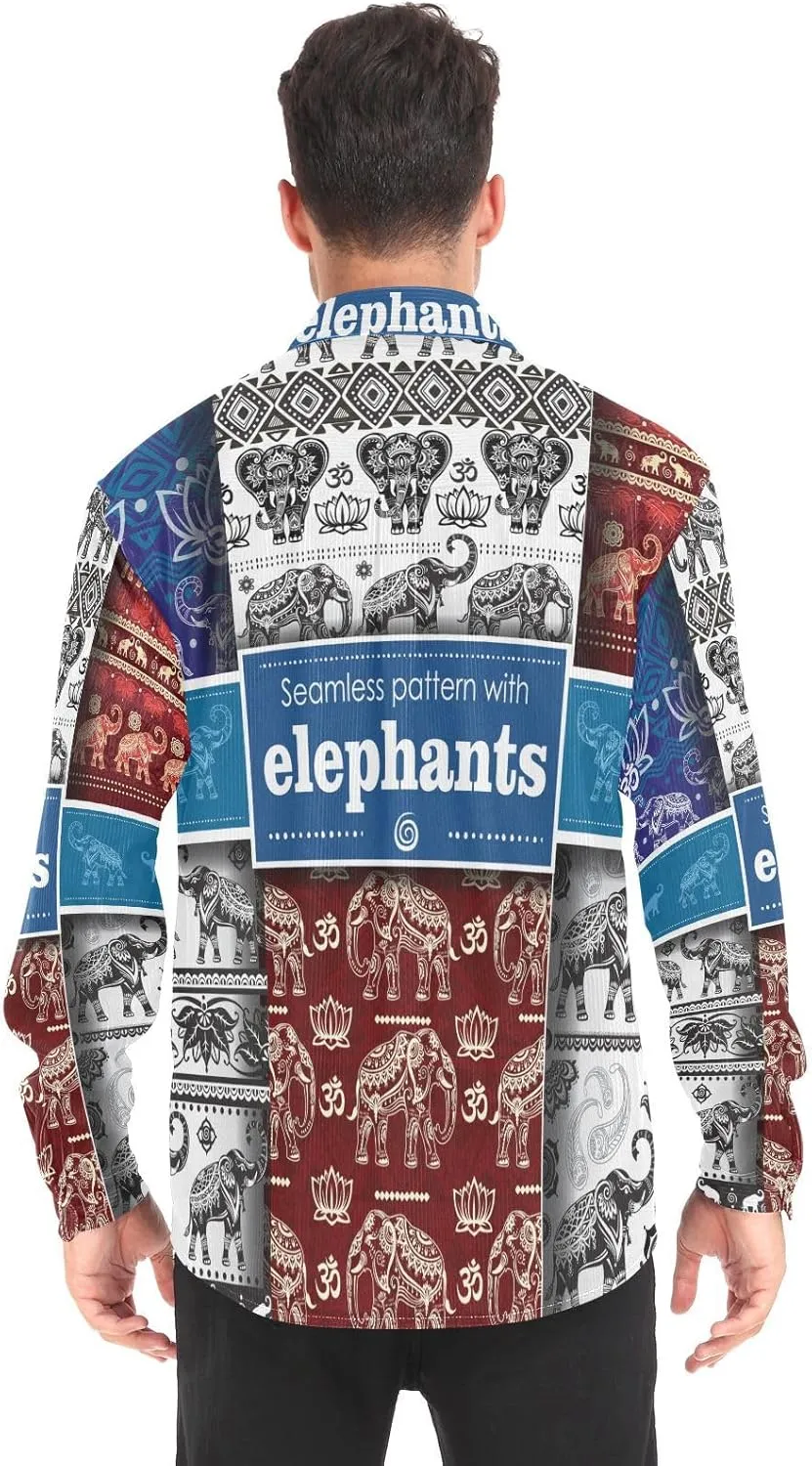 Oyihfvs Men's Long Sleeve Shirts, Women's Long Sleeve Shirts, Button Down Shirt (S-XXL)