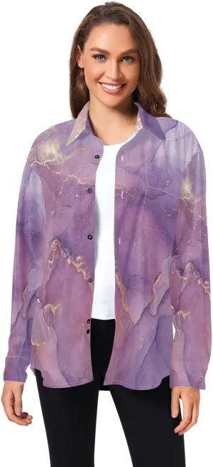 Oyihfvs Men's Long Sleeve Shirts, Women's Long Sleeve Shirts, Button Down Shirt (S-XXL)