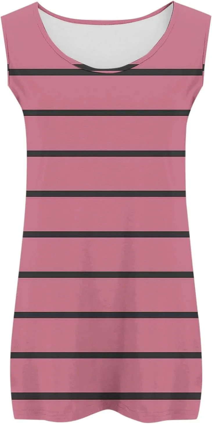 Plus Size Tank Tops for Women Basic Crew Neck Sleeveless Top Loose Lightweight Blouses Gradient Solid Fashion Tee Shirts