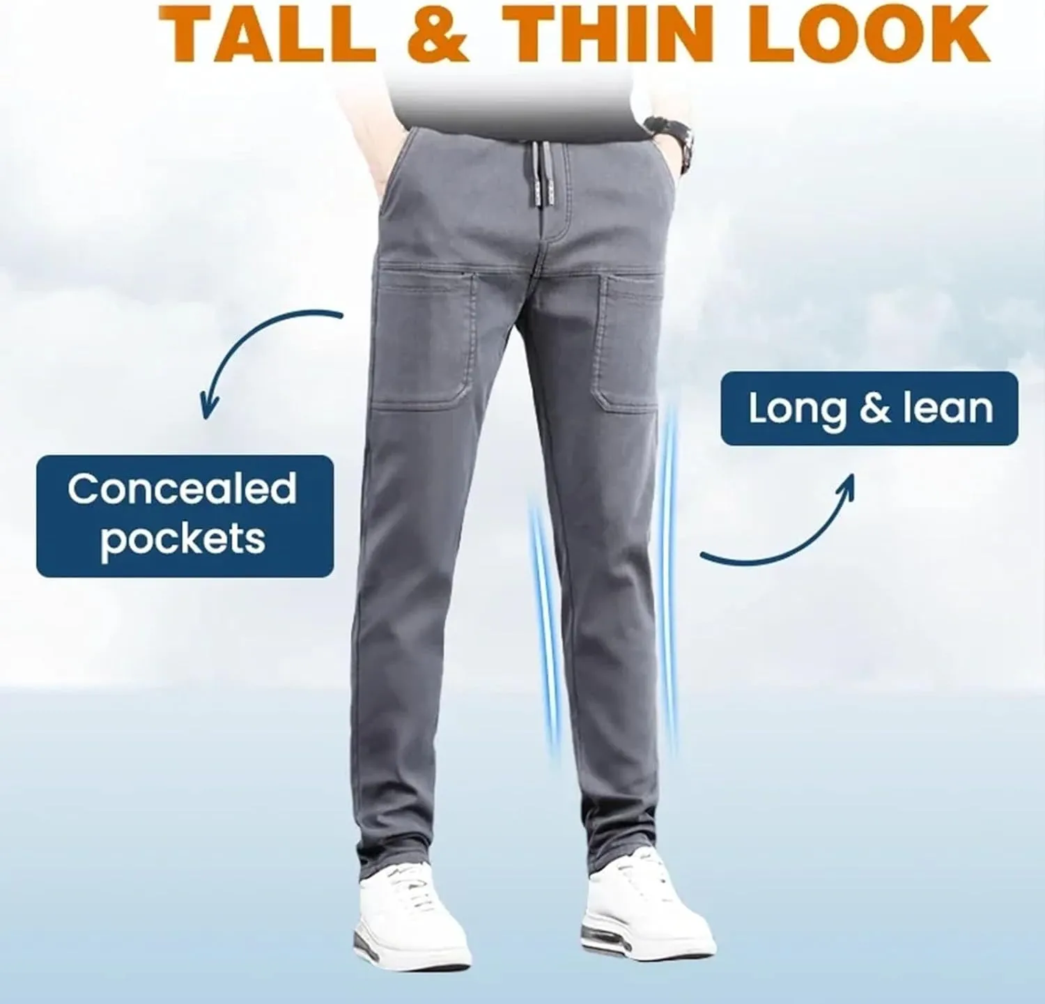 Pointoke Cargo Pants, Multipants - High Stretch Multi-Pocket Cargo Pants