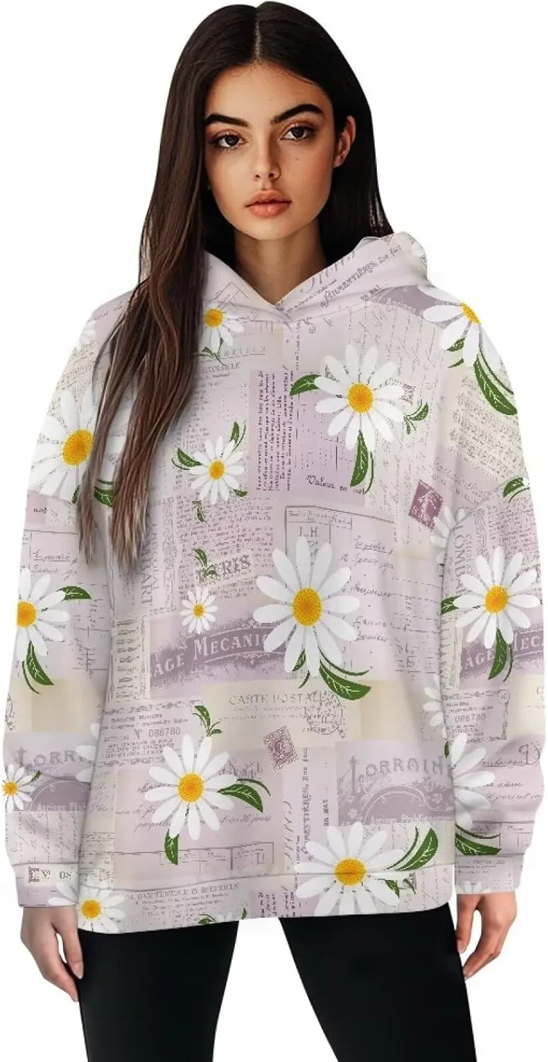 Pullover Hoodies for Women Lightweight Thin Sweatshirts Long Sleeve Tops