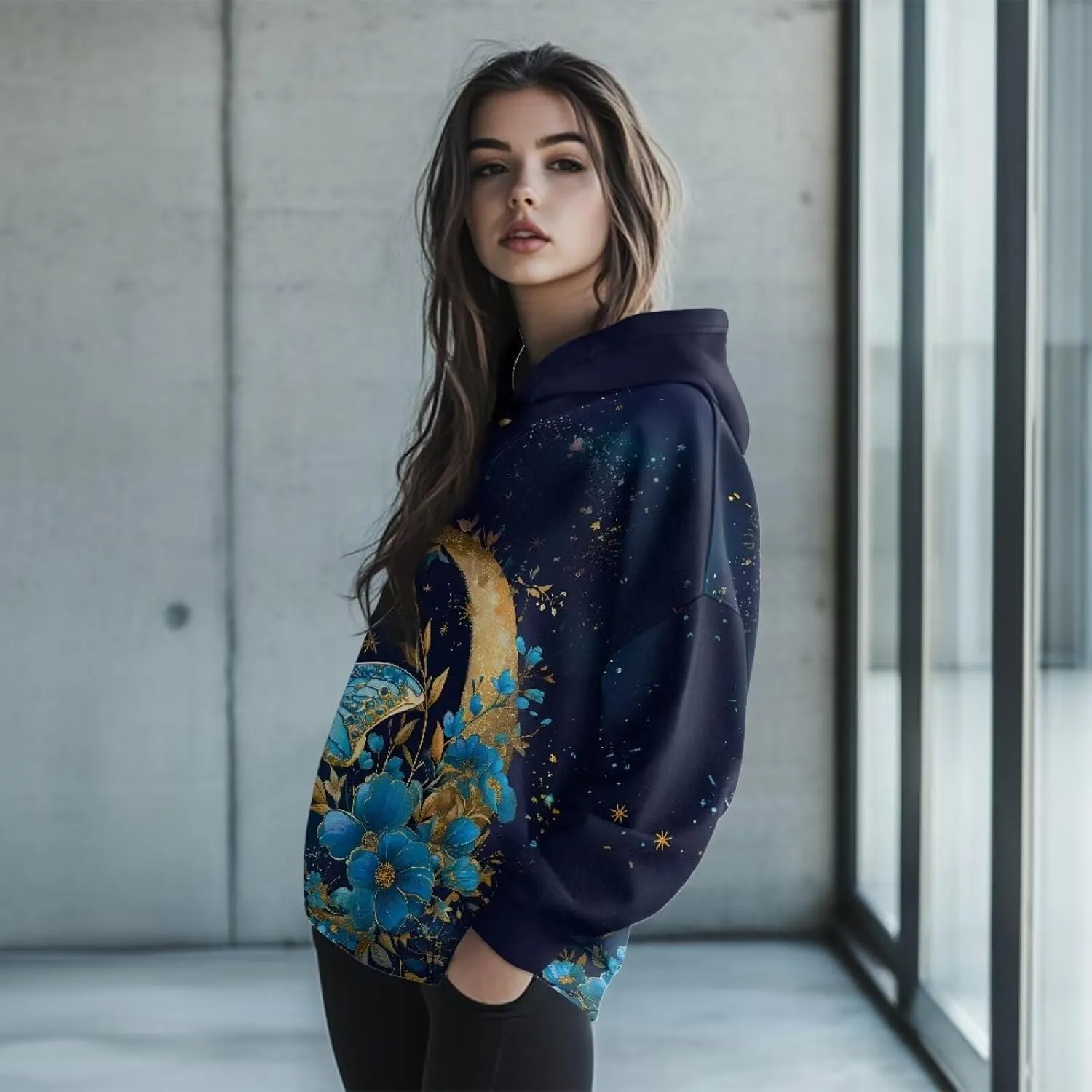 Pullover Hoodies for Women Lightweight Thin Sweatshirts Long Sleeve Tops