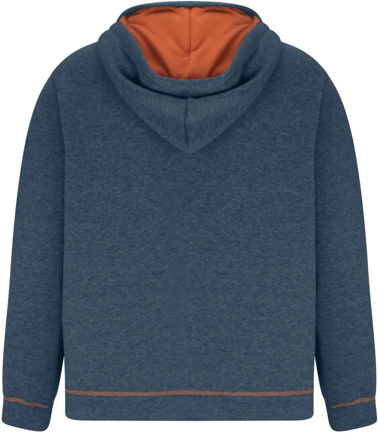 Retro Style Windproof Hooded Sweatshirt, Outdoor Quarter Zip Tactical Jacket Coat, Winter Vintage Sweaters for Men