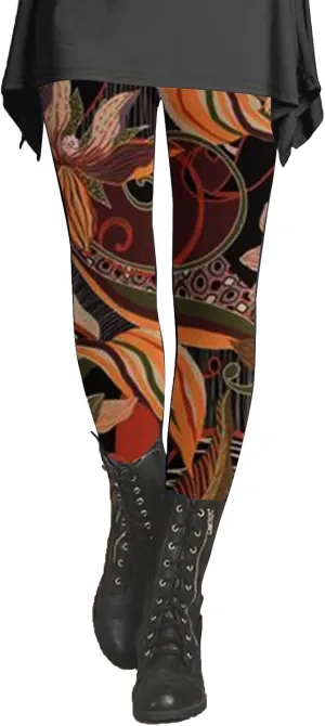 Shapewear Leggings for Women Womens Tights and Leggings Patterned Running Leggings Women