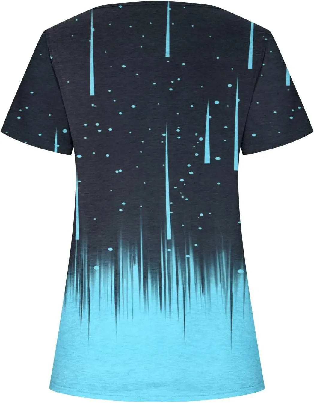 Square Neck Tops for Womens Dressy Tunic Tshirts Retro Floral Graphic Tees Summer Fashion Ladies Short Sleeve Blouse