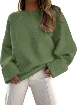 Sweaters for Women Long Sleeve Shirts Womens Sweatshirt 2024 Fall Fashion