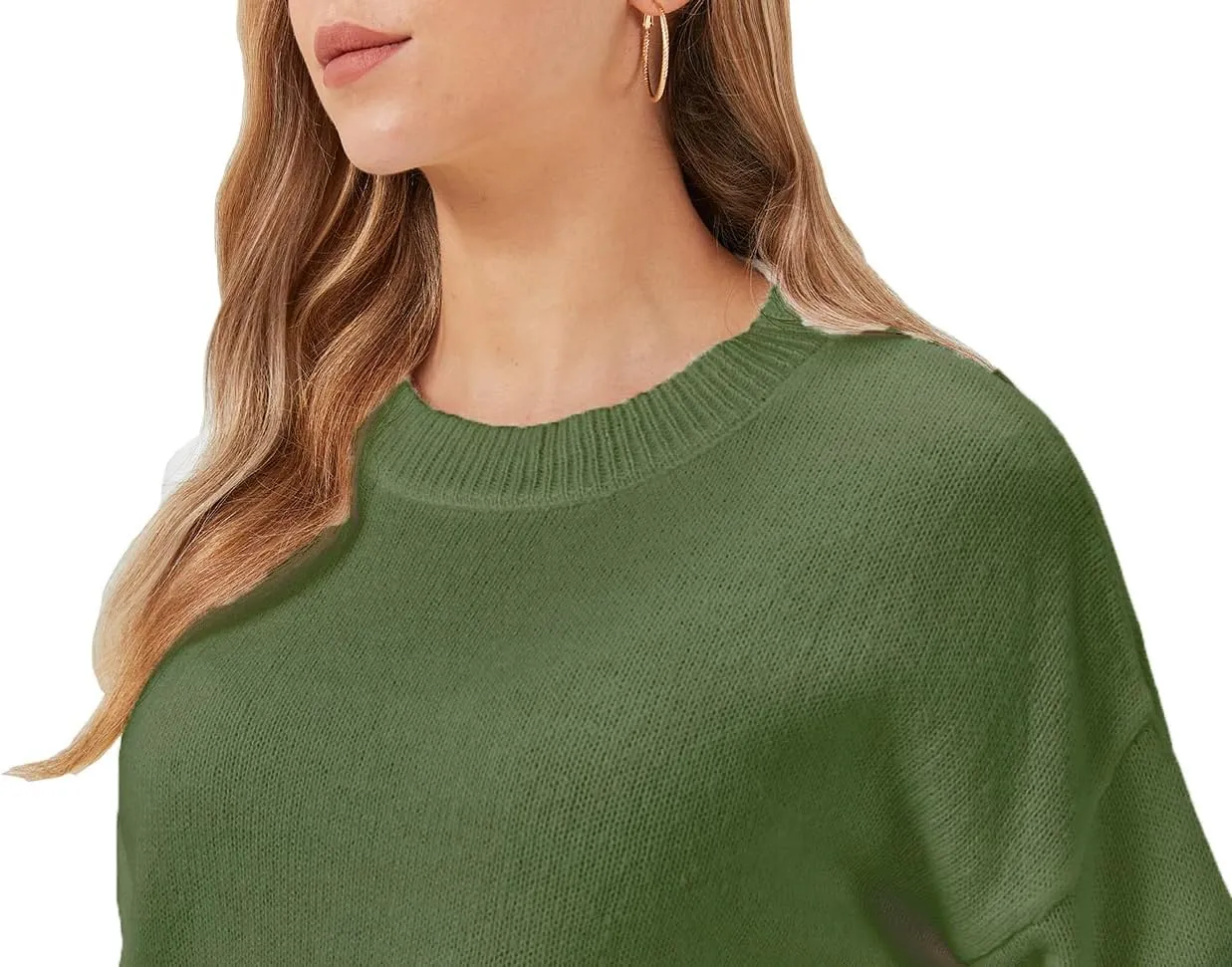 Sweaters for Women Long Sleeve Shirts Womens Sweatshirt 2024 Fall Fashion