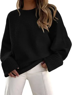 Sweaters for Women Long Sleeve Shirts Womens Sweatshirt 2024 Fall Fashion