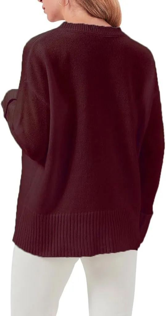 Sweaters for Women Long Sleeve Shirts Womens Sweatshirt 2024 Fall Fashion