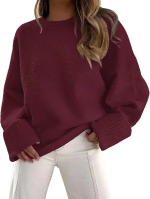 Sweaters for Women Long Sleeve Shirts Womens Sweatshirt 2024 Fall Fashion