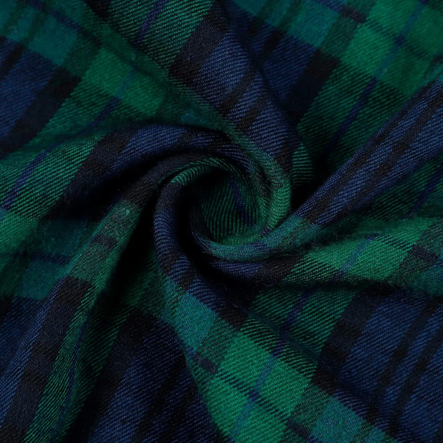 Vintage Plaid Skirt for Women High Waisted Midi A-line Skirts Pleated Skirt with Pockets Tartan Maxi Skirts