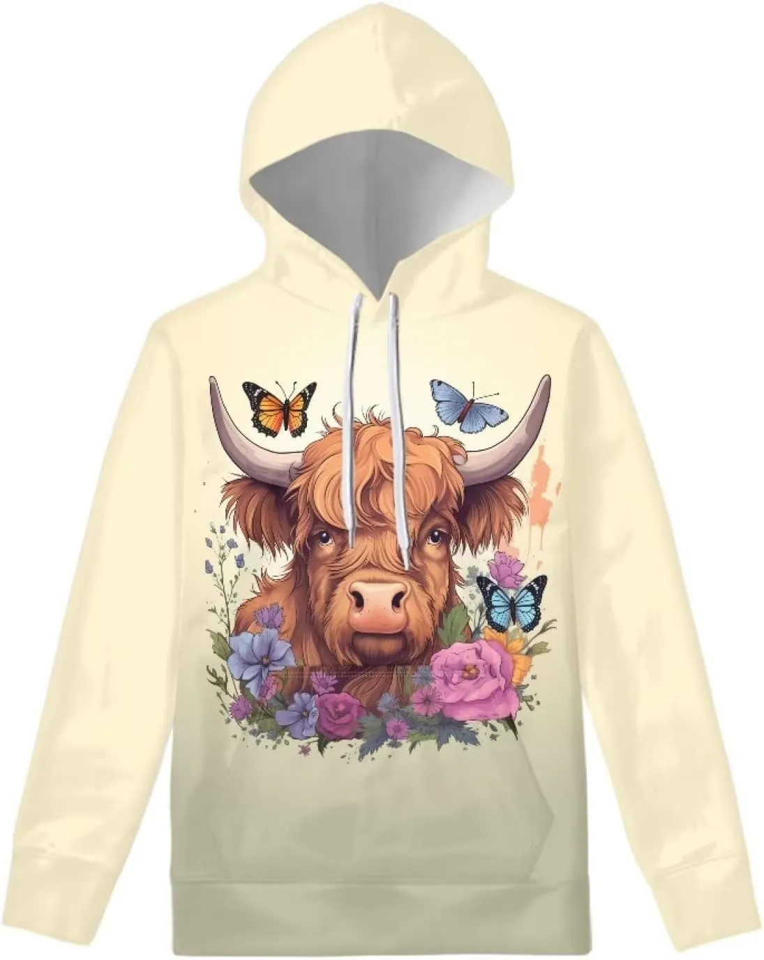 WELLFLYHOM Womens Sweatshirts Pullover Hoodies Teens Sportwear Fall Tops