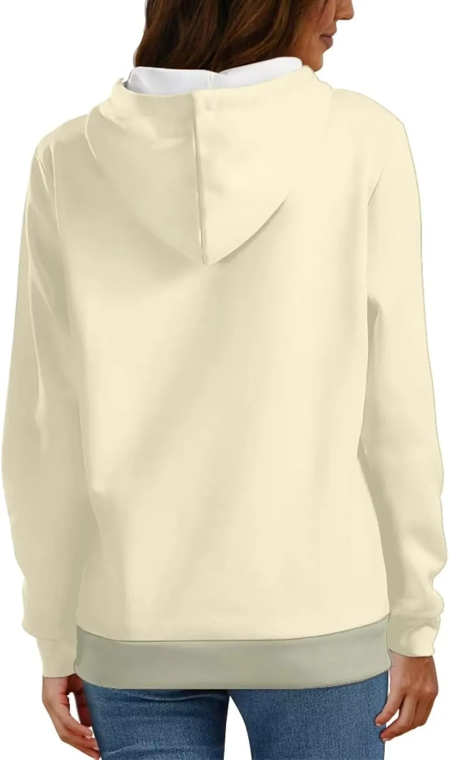 WELLFLYHOM Womens Sweatshirts Pullover Hoodies Teens Sportwear Fall Tops