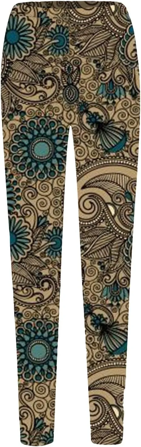 Womens Halloween Leggings with Pockets Womens Pumpkin Workout Leggings Womens Leggings with Pocket Womens Leggings