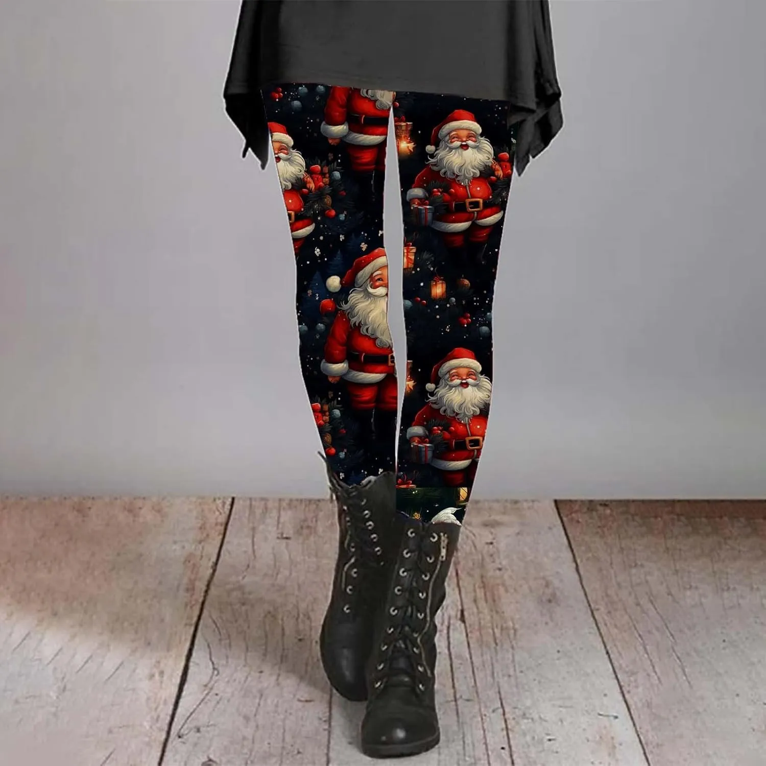 Women's Leggings Christmas Flare Leggings Women's Yoga Pants Butt Scrunch Leggings Hot Pink Leggings for Women