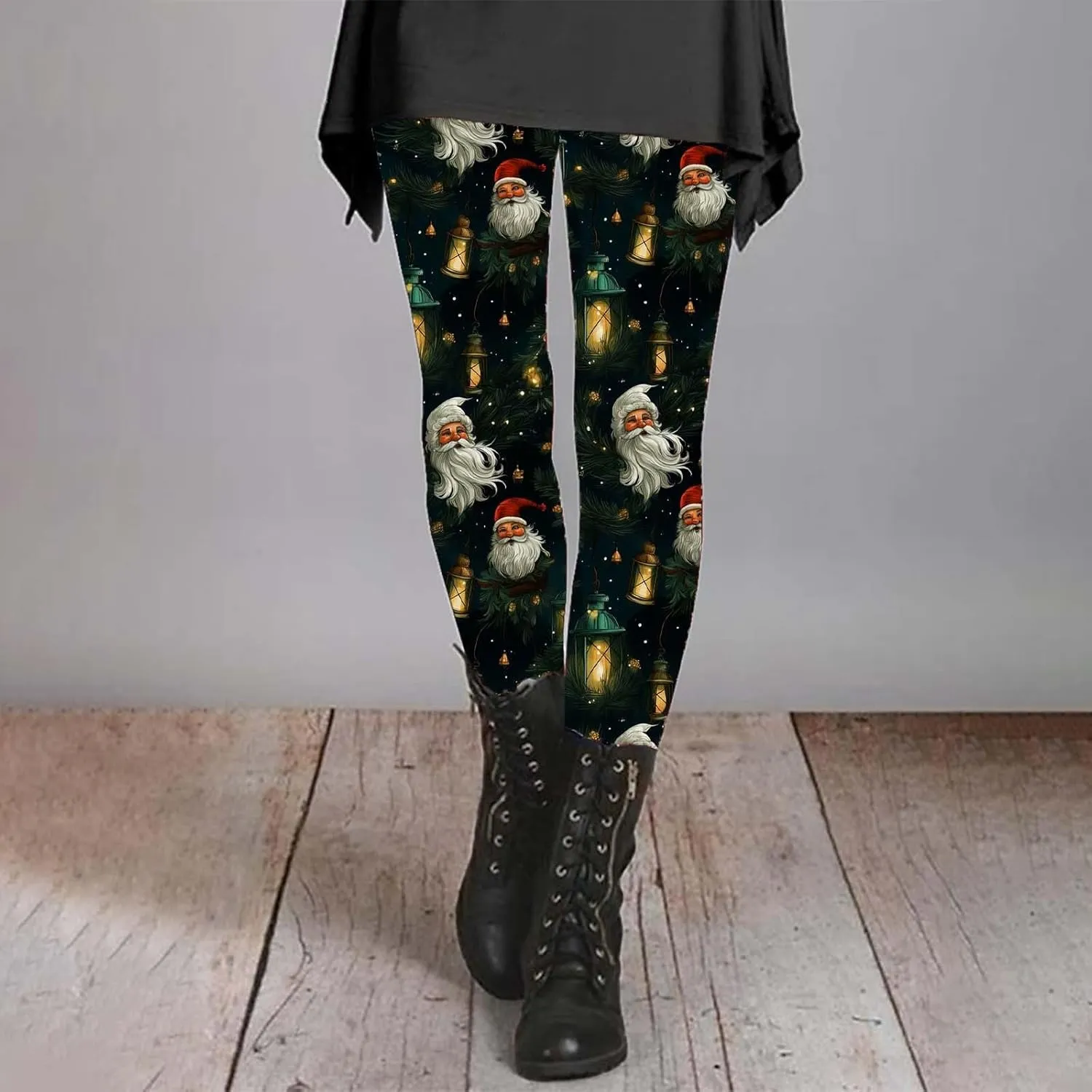Women's Leggings Christmas Flare Leggings Women's Yoga Pants Butt Scrunch Leggings Hot Pink Leggings for Women