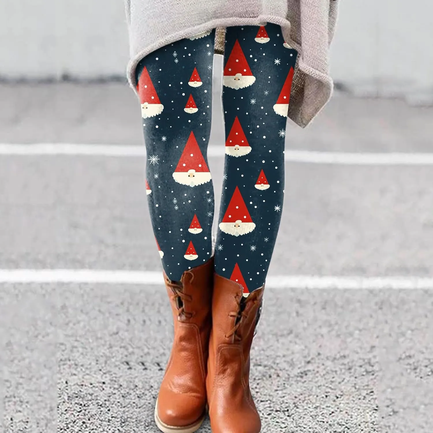 Women's Leggings Christmas Flare Leggings Women's Yoga Pants Butt Scrunch Leggings Hot Pink Leggings for Women