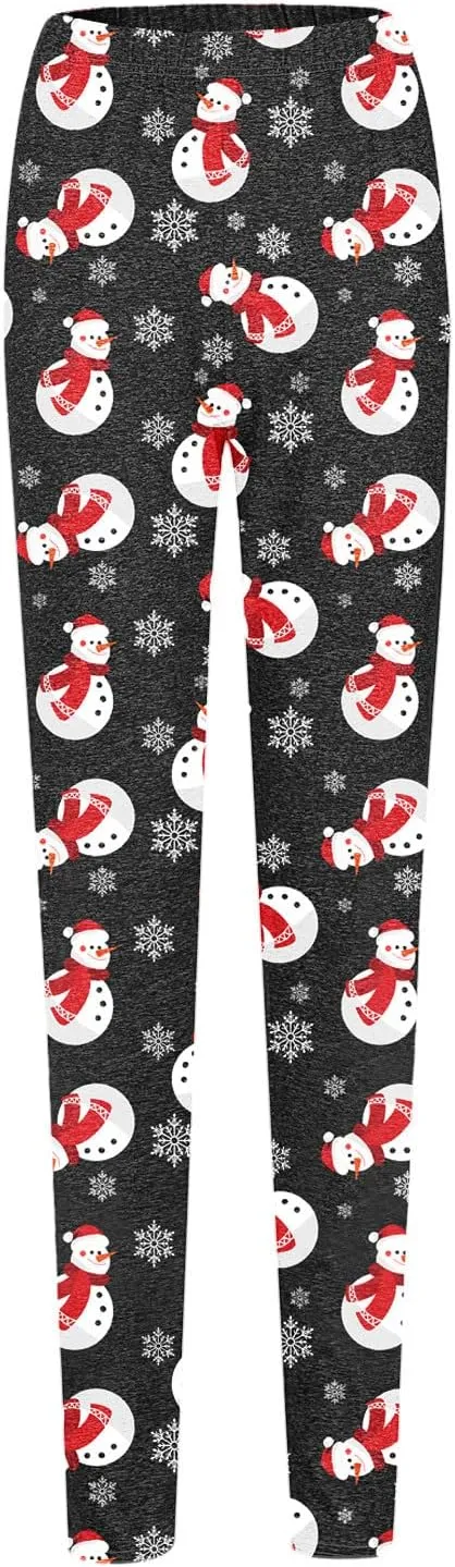 Women's Leggings Christmas Red Leggings for Women Loose Fitting Yoga Pants Nude Leggings Wide Leg Leggings for Women