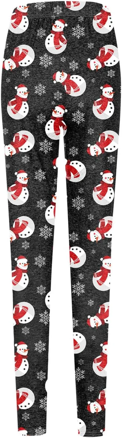Women's Leggings Christmas Red Leggings for Women Loose Fitting Yoga Pants Nude Leggings Wide Leg Leggings for Women