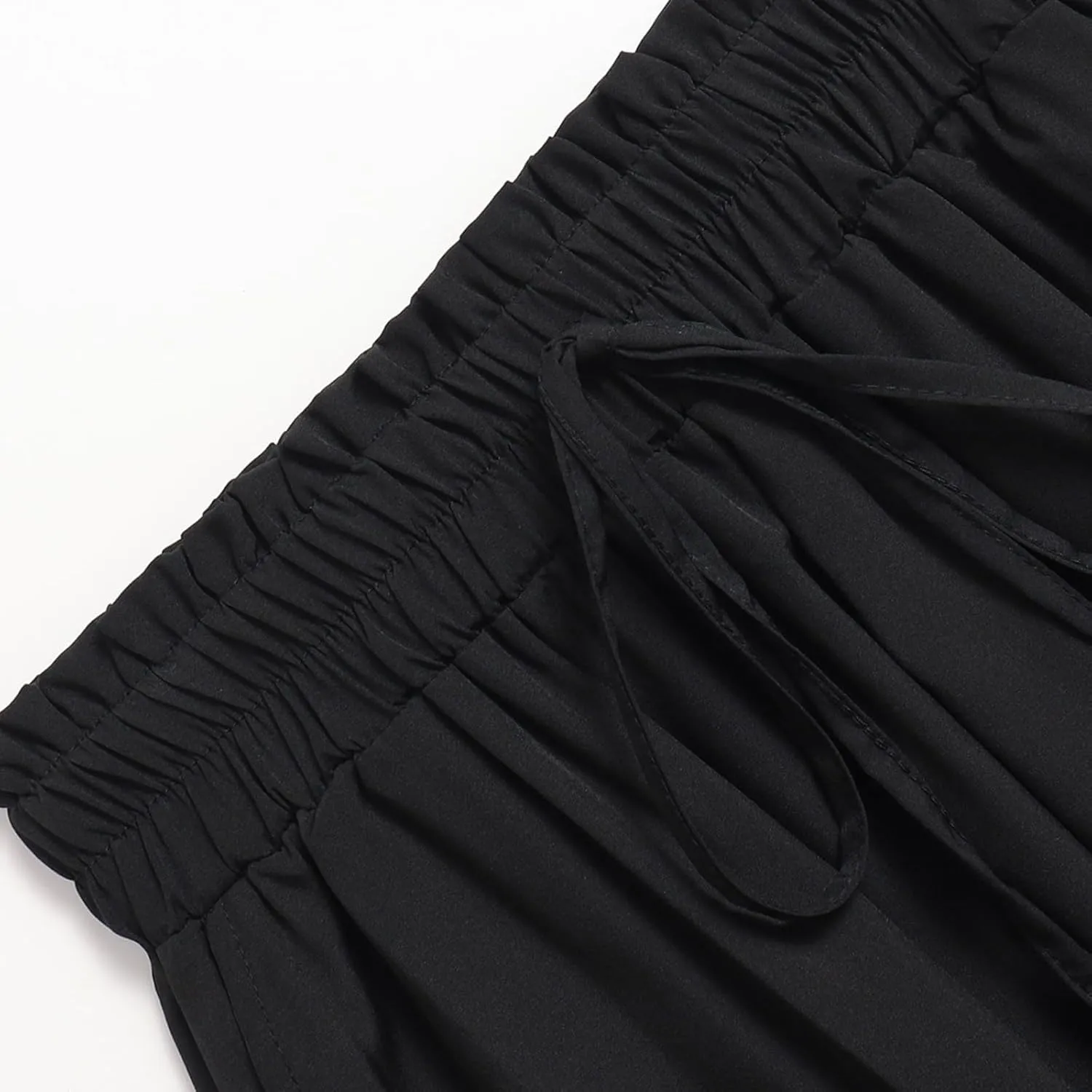 Womens Maxi Skirt Summer Trendy Elastic High Waisted Boho Casual Beach Flowy Swing Long Skirts with Pockets