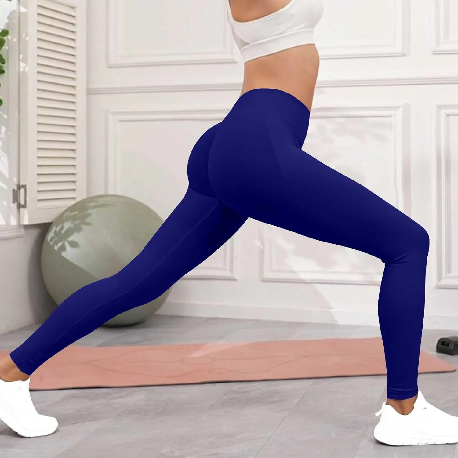Workout Leggings for Women Buttery Soft Leggings High Waisted Leggings Athletic Gym Compression Leggings Yoga Pants