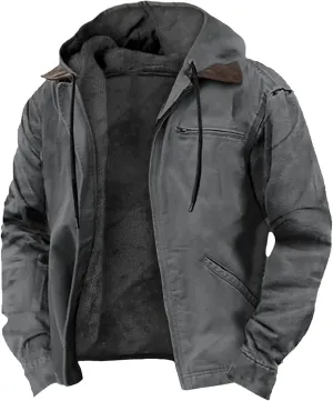 Ymosrh Men's Hoodies Jackets Zip Up Hoodie Sweatshirt with Pocket Long Sleeve Fashion Gym Athletic Workout Hoodies, S-8XL