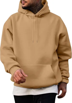 Ymosrh Men's Sports Hoodies Fashion Sweatshirt Long Sleeve Casual Hooded Sweatshirts Pullover Streetwear Hoodie, M-4XL