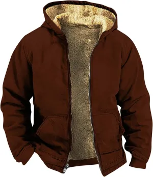 Ymosrh Men's Sweatshirt Zip Up Hoodies Pullover Sweatshirts Casual For Men, M-5XL